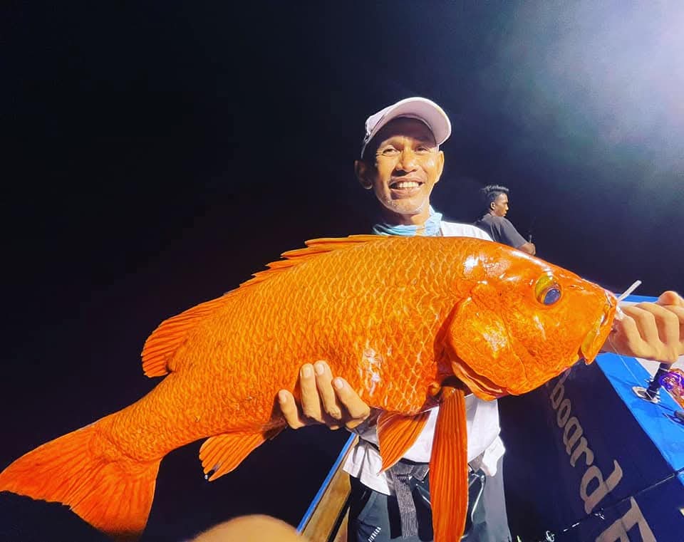 Suasana destinasi mancing